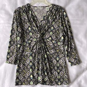 LAURA ASHLEY printed top, size S